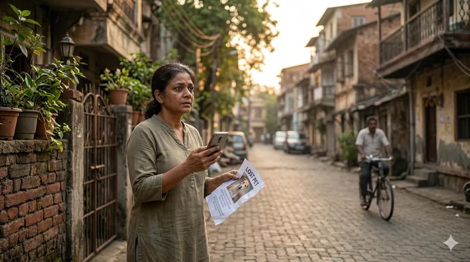 Lost pet finder India helping families find lost pets faster