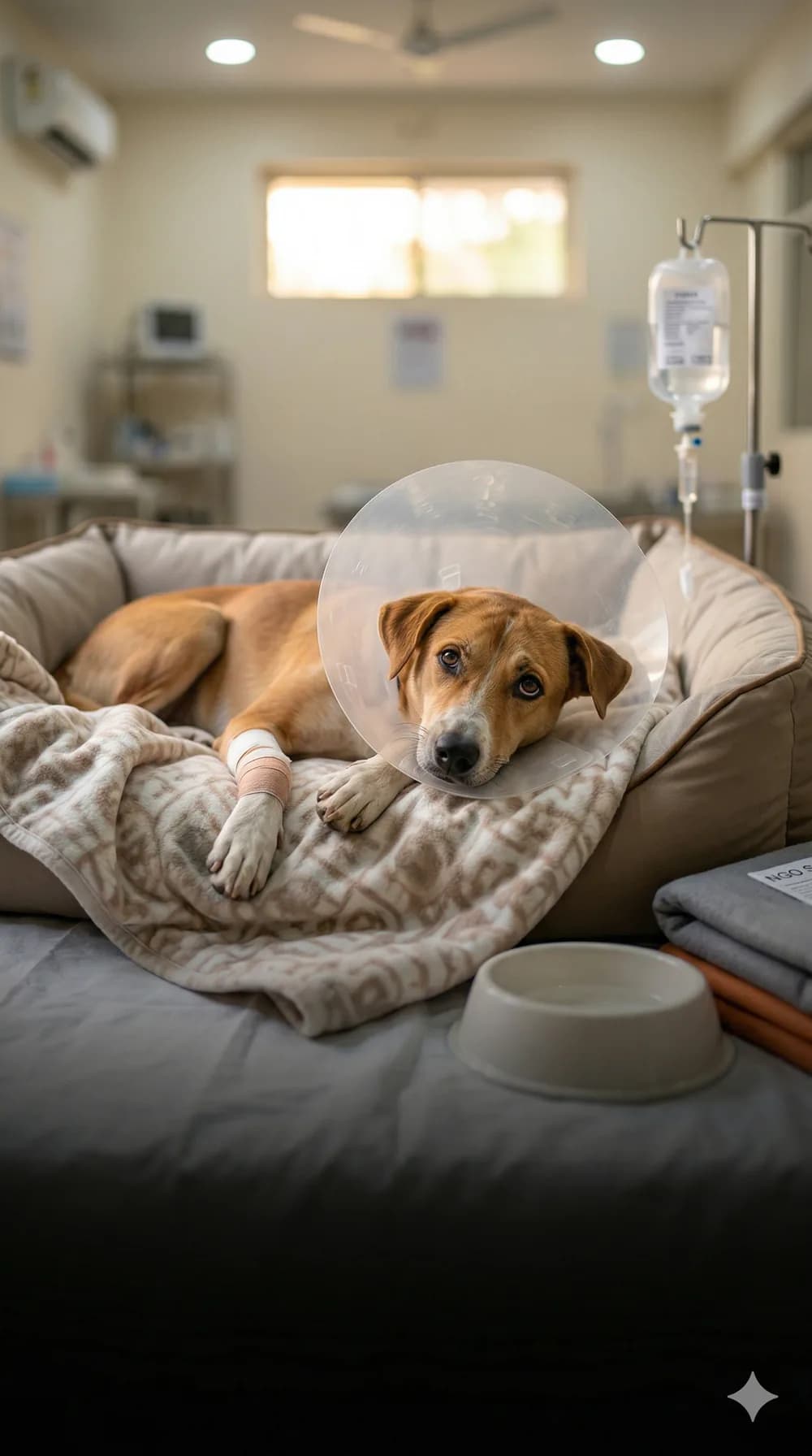 Rescued dog success story funded by NGO crowdfunding donors